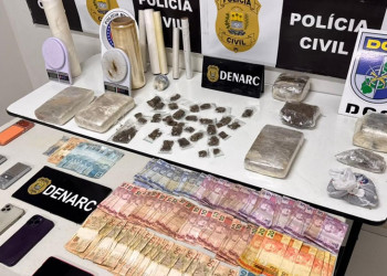 Polícia apreende cartilha disciplinar do Bonde dos 40 e prende 11 pessoas em Teresina