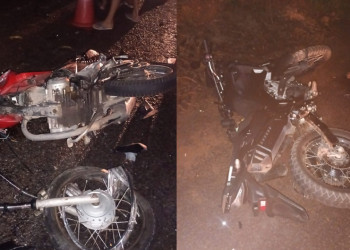 Dois homens morrem na colisão entre motocicletas em União