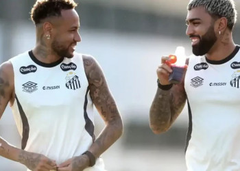 Santos confirma Neymar e Gabigol para duelo diante do Fluminense pelo Brasileirão