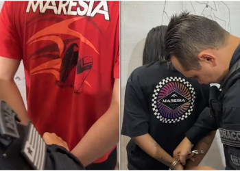 Casal suspeito de integrar facção é preso e será enquadrado em nova lei mais dura no Piauí