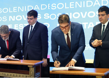 Novos secretários de Segurança e Saúde do Piauí são empossados no Palácio de Karnak