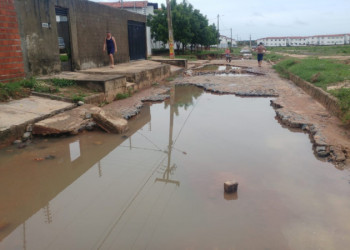 Obra da galeria do Torquato Neto  começam após período chuvoso, diz prefeitura