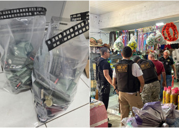 Mais de 3,5 mil munições são apreendidas e 5 presos em operação no MA