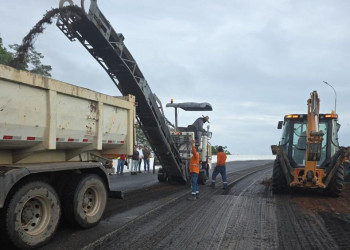 Ponte do Mocambinho tem fluxo reduzido nesta segunda (2) e terça-feira (3) em Teresina