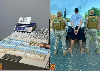 Motorista é preso por tráfico de drogas durante abordagem policial na zona Sul de Teresina