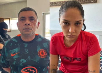 Suspeito de assaltos a bancos e namorada foragida por tráfico são presos em Teresina