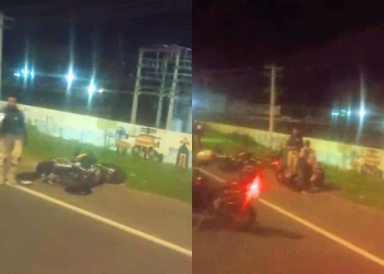 ​Agente da PRF fica ferido durante perseguição a motociclista em Teresina