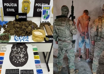 Polícia fecha 'bocas de fumo' e prende integrantes do PCC em Teresina