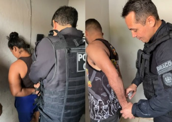 Cinco pessoas são presas durante operação de combate ao tráfico de drogas em Valença