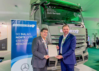 Presidente da Be8 e Rafael Fonteles firmam acordo para nova fábrica de Bevant no Piauí