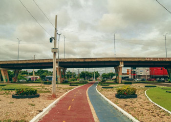 Rafael Fonteles inaugura revitalização do viaduto da Miguel Rosa