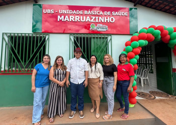 Prefeito Abdoral Melo reinaugura UBS do Marruazinho em São João do Arraial
