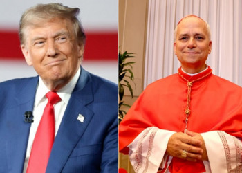 Trump parabeniza Leão XIV; novo papa já publicou críticas ao governo dos EUA