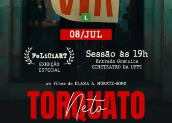Curta-metragem sobre Torquato Neto será exibido gratuitamente no Cineteatro da UFPI