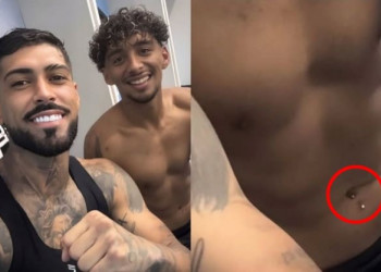 Jogador do Botafogo é alvo de ataques homofóbicos após piercing no umbigo