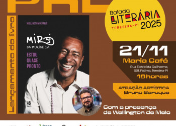 Balada Literária celebra cultura como ato de resistência com homenagem a Emerson Boy