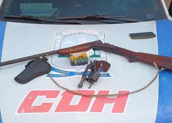 Preso homem suspeito de atuar em milicia privada no cerrado; armas foram apreendidas