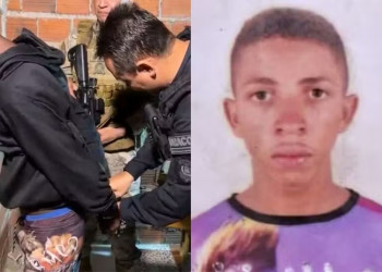 Vídeo: polícia prende “Pivete” suspeito de matar rival com tiro na cabeça no Piauí