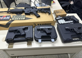 Vídeo: armas de fogo com registros vencidos são apreendidas em Teresina
