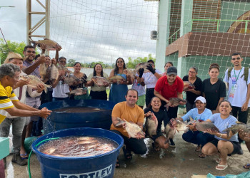 Prefeitura de São João do Arraial distribui 3,5 toneladas de peixe para famílias