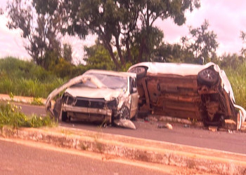 Motorista invade contramão e provoca acidente na zona Sul de Teresina