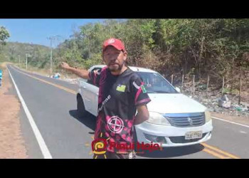 Moradores do Soinho se mobilizam para evitar acúmulo de lixo na estrada do povoado