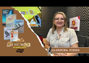 Alzerina Pinho transforma dor em poesia e esperança em livros para todas as idades | SimboraCast #17
