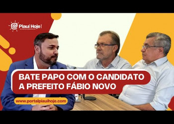 Entrevista com o candidato a prefeito de Teresina, o deputado estadual Fábio Novo