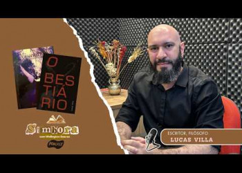 Lucas Villa lança “Bestiário”, fala sobre luto, filosofia e concorre à Academia Piauiense de Letras