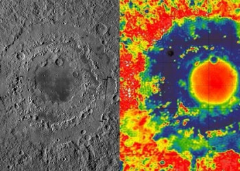 Cientistas revelam origem da maior cratera da Lua