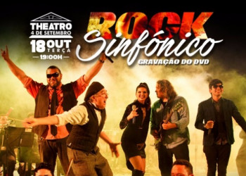 Orquestra Sinfônica de Teresina grava DVD do concerto “Rock Sinfônico” no Palácio da Música