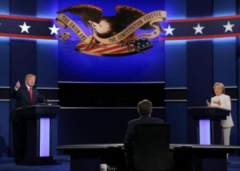 Tensão faz candidato xingar em debate eleitoral nos Estados Unidos