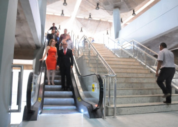 Escada rolante do terminal rodoviário de Teresina é liberada