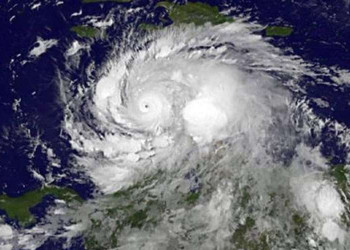 Estação espacial mostra do alto furacão que deve atingir Haiti