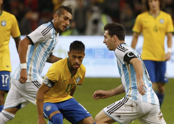 No retrospecto contra o Brasil, Messi leva a pior em sete duelos
