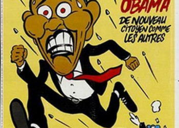 'Charlie Hebdo' ironiza fim da era Obama e violência racial