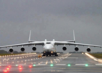 Maior avião do mundo pousa hoje no aeroporto de Guarulhos