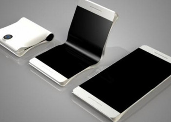 Nova patente da Samsung mostra smartphone que se dobra no meio