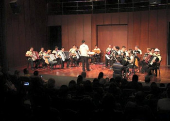 Orquestra Sanfônica Seu Dominguinhos participa da abertura da 66ª Expoapi