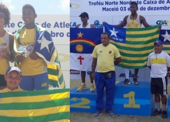 Piauí quebra recordes e vence o Troféu Norte-Nordeste de Atletismo em Maceió