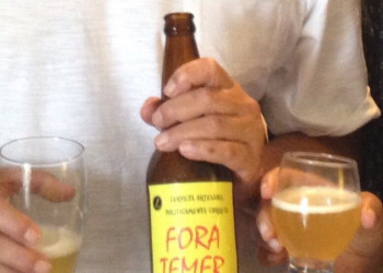 Cerveja ‘Fora, Temer’ é lançada no Rio de Janeiro