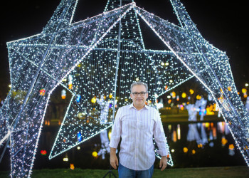 Parque da Cidadania recebe decoração natalina de luzes e cores