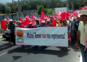 Grito da Terra reúne milhares de trabalhadores rurais em Teresina