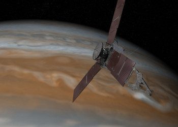 Juno completa com sucesso primeira sondagem de Júpiter