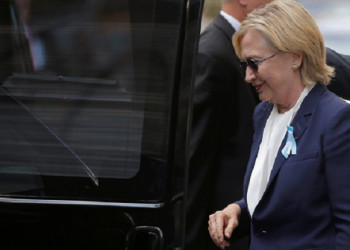 Com pneumonia, Hillary Clinton cancela viagem à Califórnia
