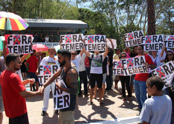 Protestos pacíficos marcam 7 de setembro em Teresina