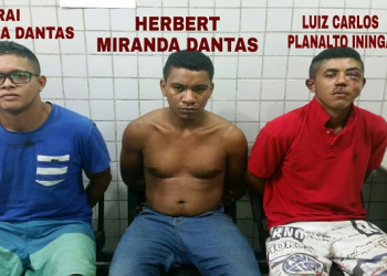 PM prende três homens com armas e cocaína no Planalto Ininga