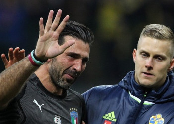 Itália está fora da Copa da Russia ao empatar com a Suécia