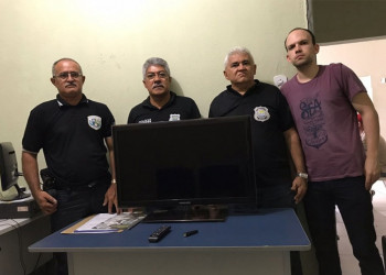 Polícia Civil do Piauí recupera TV após rastrear conta do Netflix