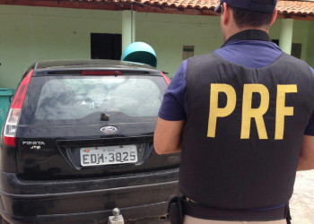 PRF apreende em Fronteiras carro roubado em São Paulo